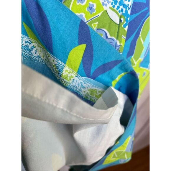 EUC Lilly Pulitzer Franco (Sabrina) Sundress- Negresco Serenade, Sz 10 RARE frog - Picture 5 of 6